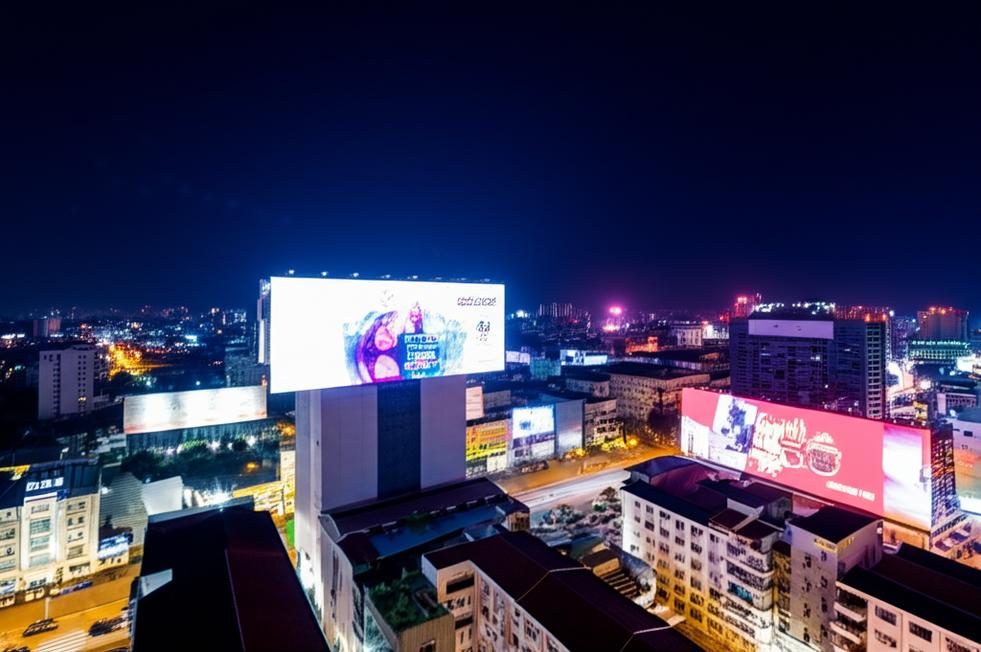Công Ty Quảng Cáo Lạng Sơn Nào Đột Phá Nhất 2024? 5 Advertising billboards light up Lạng Sơn night.