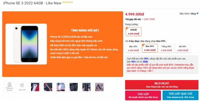 Chiếc iPhone này giá chưa đầy 5 triệu mạnh như iPhone 13 Pro Max, camera nét như iPhone 16 4 Chiếc iPhone này giá chưa đầy 5 triệu mạnh như iPhone 13 Pro Max, camera nét như iPhone 16