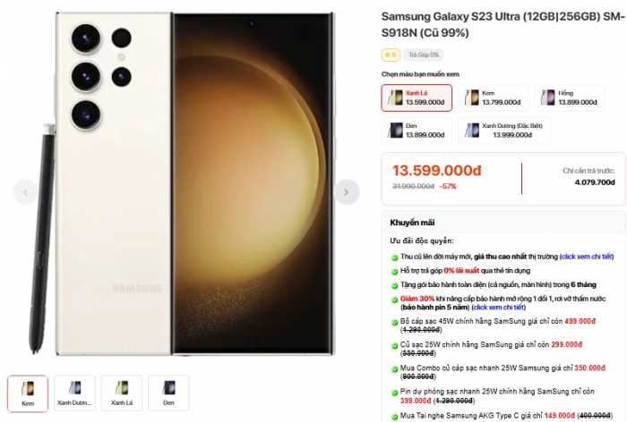 Vua nhiếp ảnh Android Galaxy S23 Ultra giảm sập sàn, đập hộp rẻ như cho, iPhone 16 Pro Max cũng sợ 4 vua nhiep anh android galaxy s23 ultra giam sap san dap hop re nhu cho iphone 16 pro max cung so