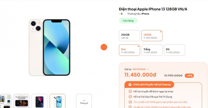 iPhone 13 tiếp rẻ bèo tháng 6, trở thành mẫu iPhone đáng mua nhất Việt Nam, hút khách hơn Galaxy S25 4 iphone 13 tiep re beo thang 6 tro thanh mau iphone dang mua nhat viet nam hut khach hon galaxy s25
